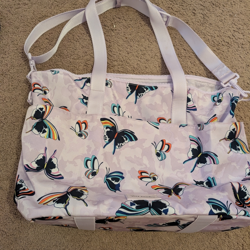 Stylish Butterfly Print Women's Bag